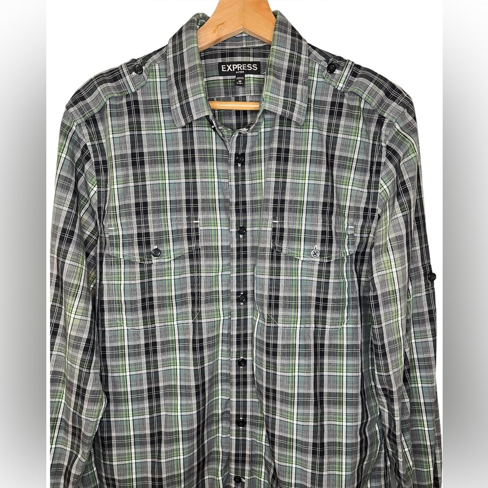 Express Long Sleeve Button Down